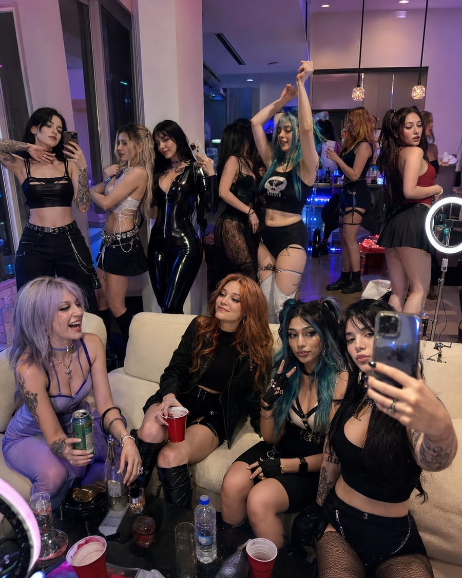 GoBunny creators hanging out together at a community event